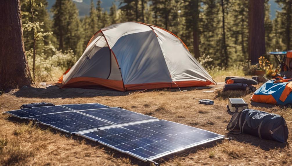 varieties of portable solar panels